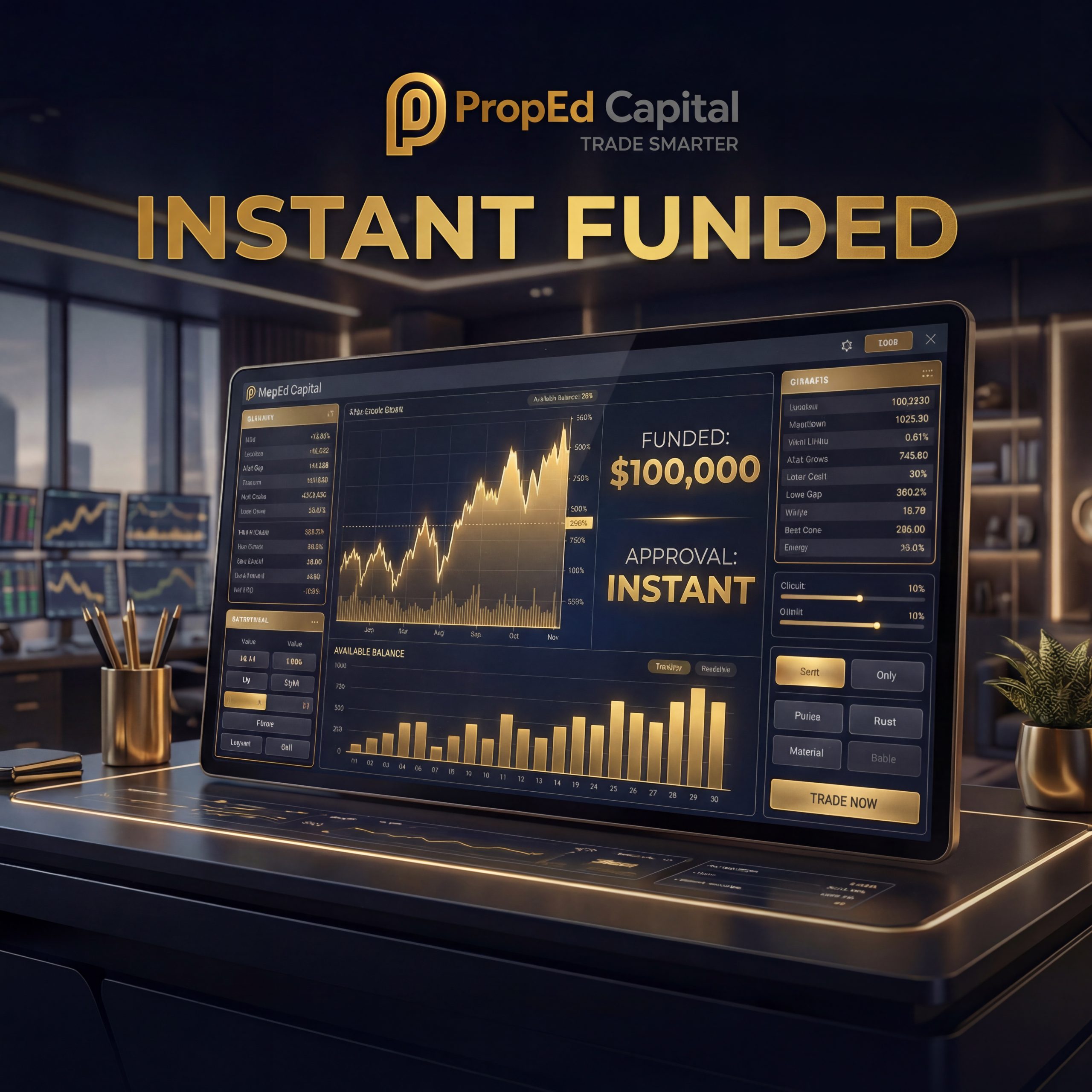 PropEd Capital - Instant Funded - 150k